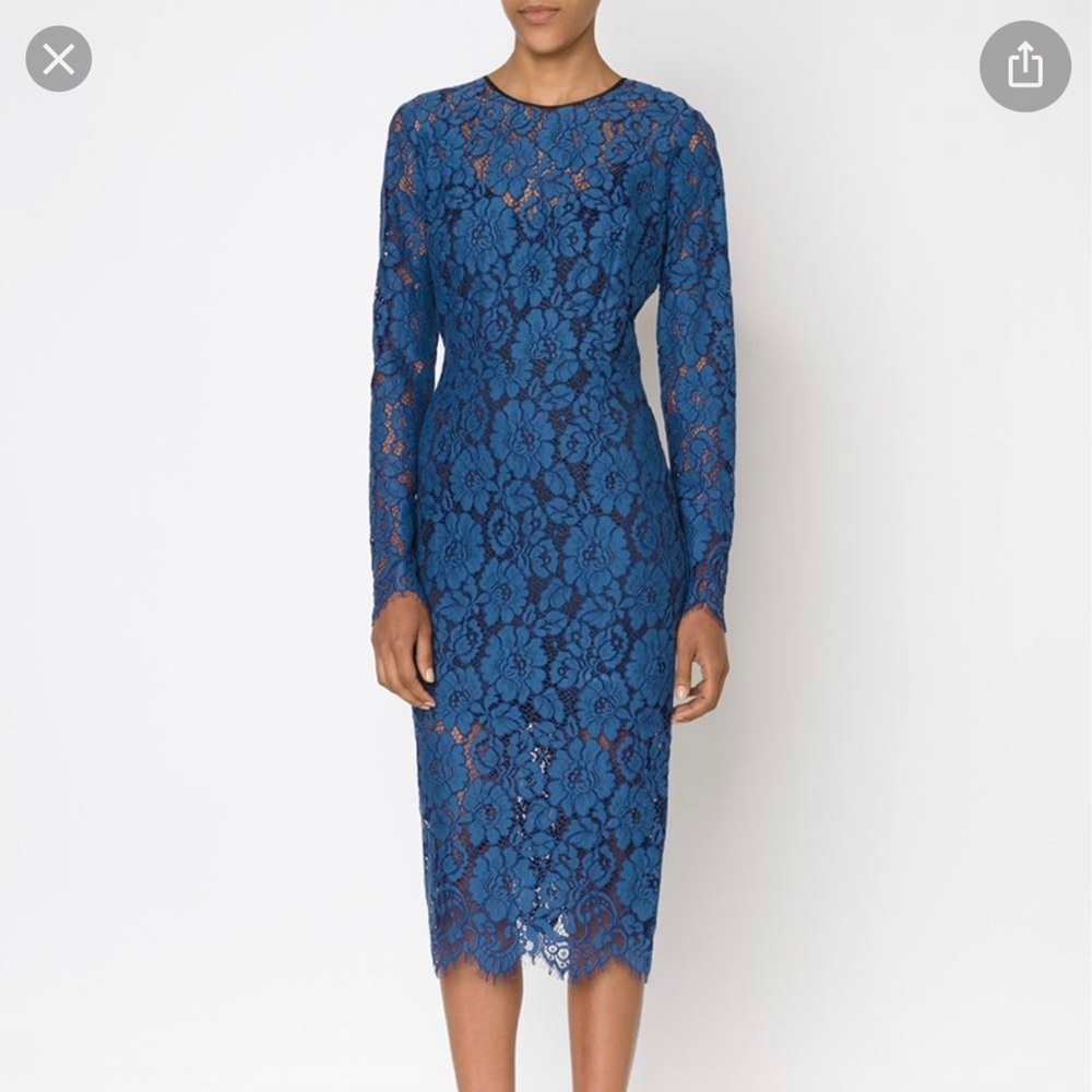 Veronica Beard lace zip up dress! Worn once!